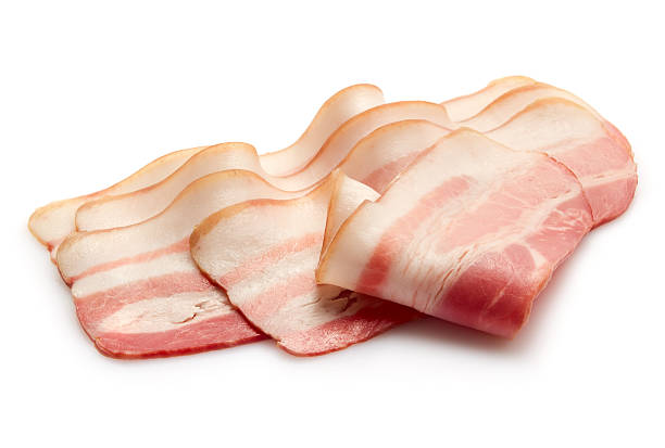 speck - raw bacon stock-fotos und bilder