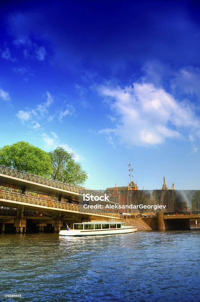 De Estacionamento de Bicicletas em Amsterdam - Royalty-free Amesterdão Foto de stock