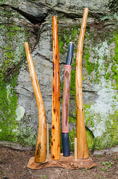 istock Collection of non-traditional Didgeridoo's. 175590073