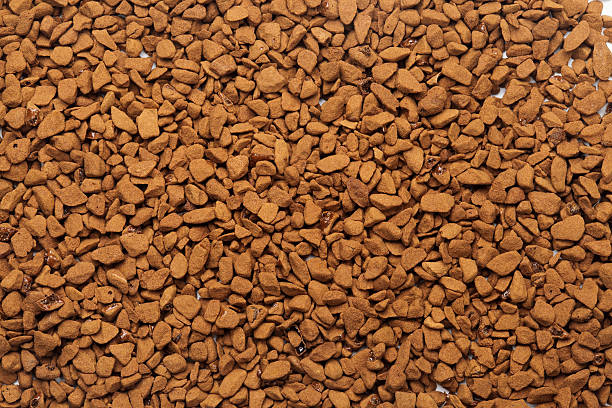 Instant Coffee Background stock photo