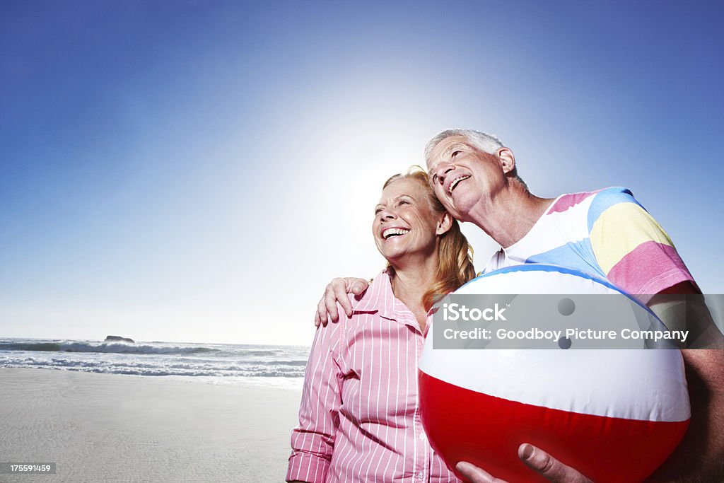 Pronto per vacanze estive - Foto stock royalty-free di 60-69 anni