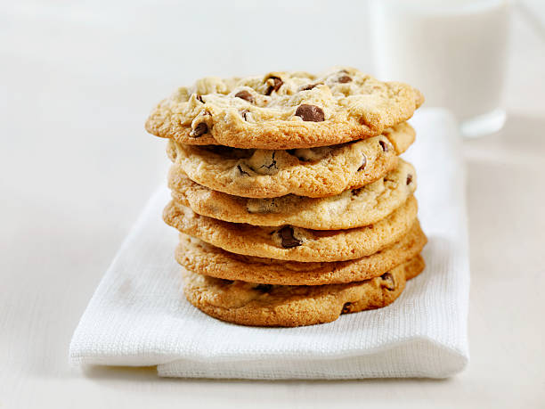 istock Chocolate Chip Cookies and Milk 175592086