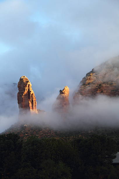 istock Red Rock Monsoon Clouds Arizona 175592566