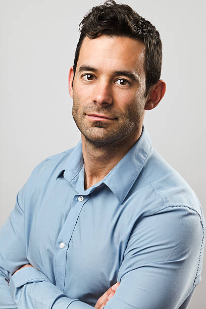 istock Closeup portrait of a confident man 175593912