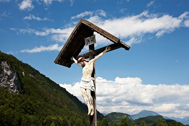 istock Calvary cross in Slovenian mountains 175594175