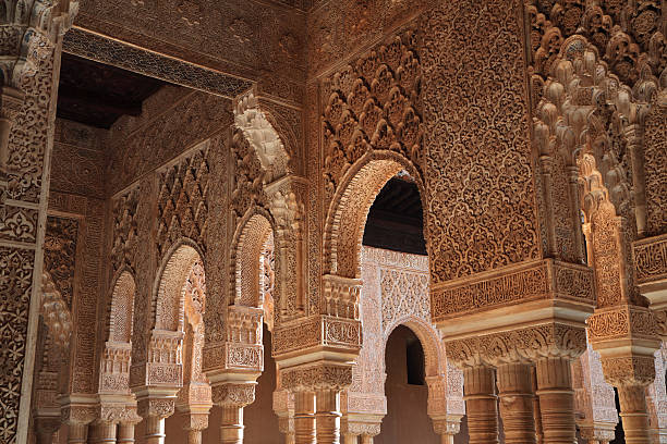 istock Palacio los Leones, Alhambra Palace, Granada, Spain 175594346