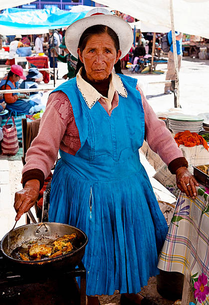 istock Peruvian woman portrait 175594403
