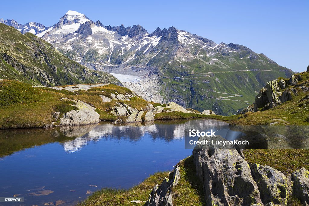 Frühling im mountain lake - Lizenzfrei Alpen Stock-Foto