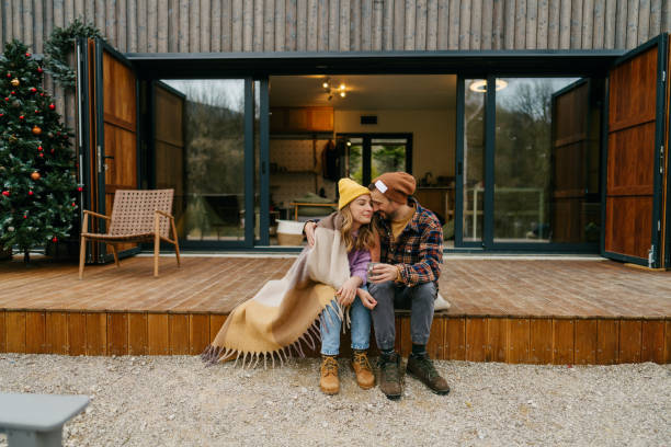 istock Extended weekend in the cabin house 1755958437