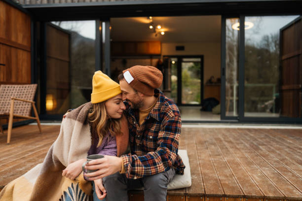 istock Extended weekend in the cabin house 1755960057