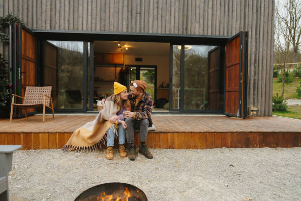 istock Extended weekend in the cabin house 1755960096