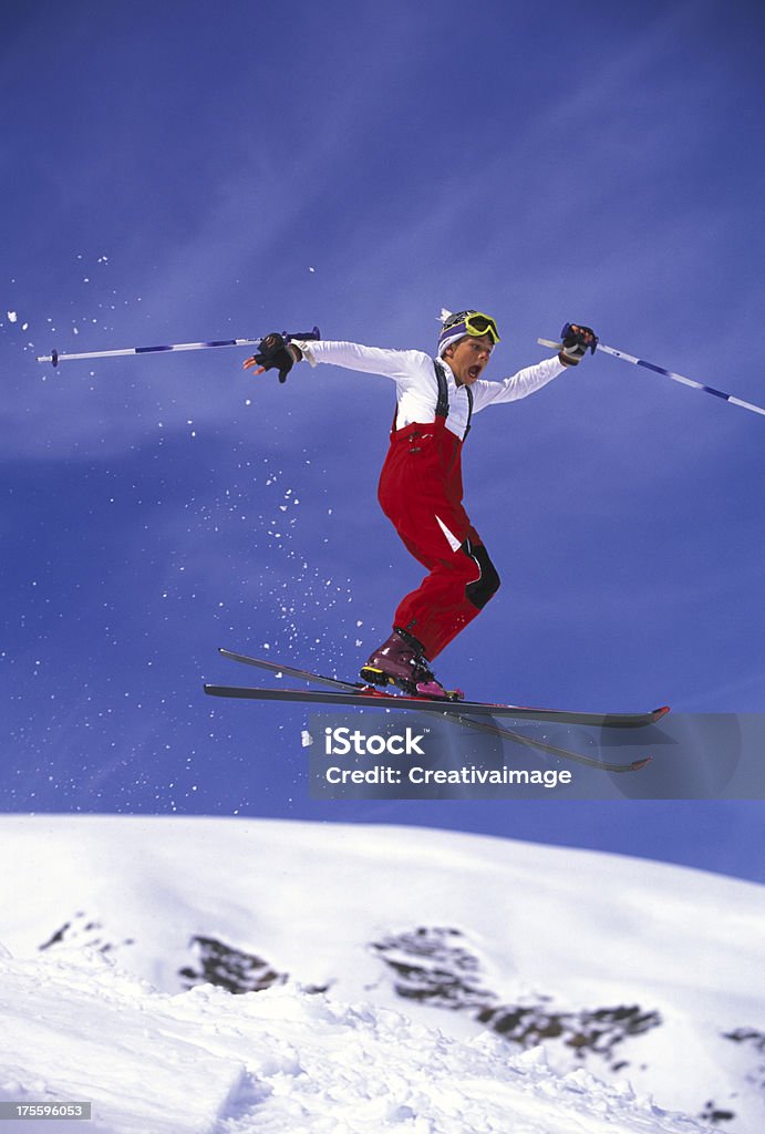 Salto de esquí - Foto de stock de Enfermedad mental libre de derechos