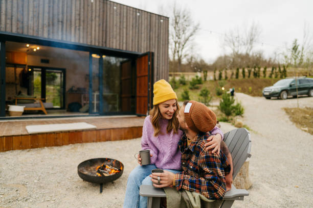 istock Extended weekend in the cabin house 1755961221