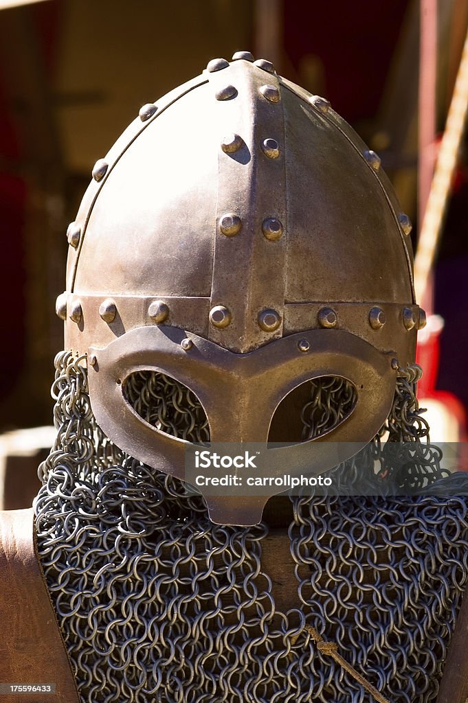 Medieval em Armadura Capacete - Royalty-free Adulto Foto de stock