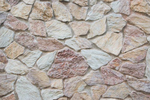 istock Stone wall of the acient castle. 1755966769