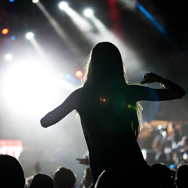 istock Female fan at the concert 175597112