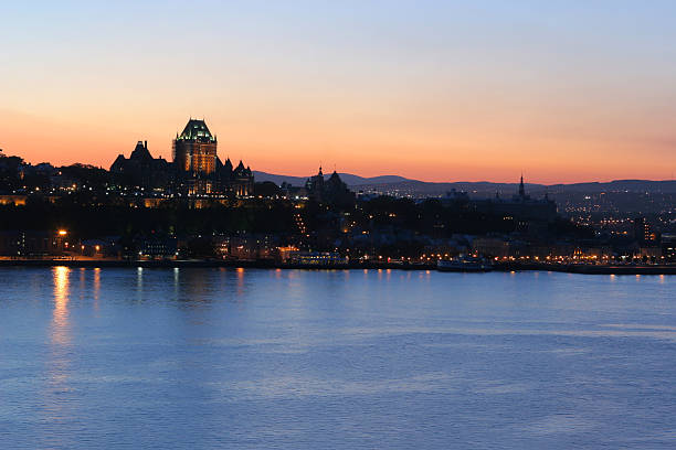 istock Chateau Frontenac in Old Quebec City at Sunset 175597247