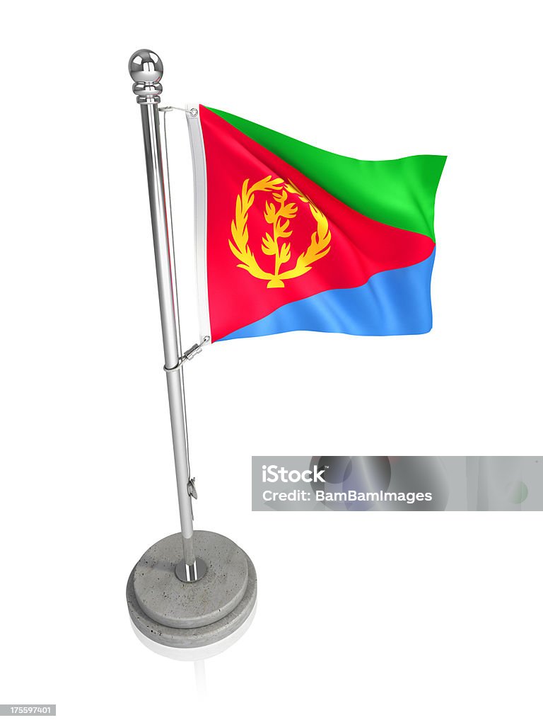 Bandeira da Eritreia - Foto de stock de Bandeira royalty-free