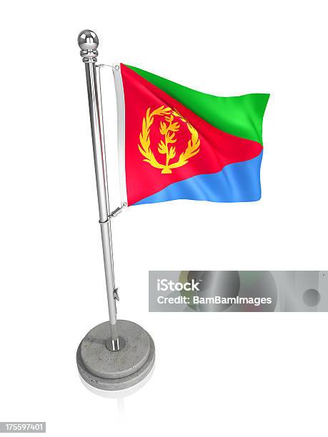 Foto de Bandeira Da Eritreia e mais fotos de stock de Bandeira - Bandeira, Bandeira nacional, Chifre da África