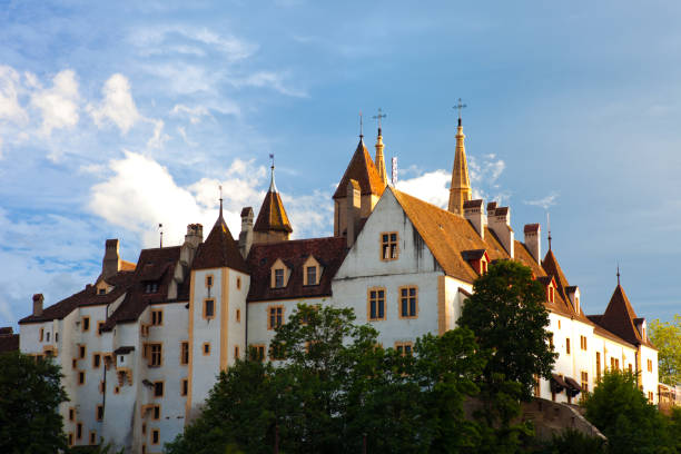 Neuchatel Collegiale Church exterior