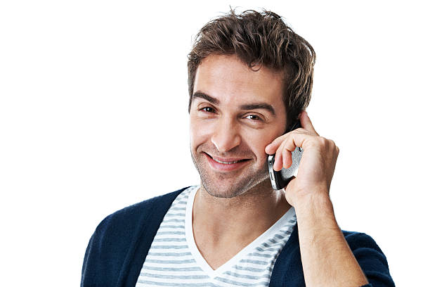 istock What a welcome conversation to lift his spirits! 175598086