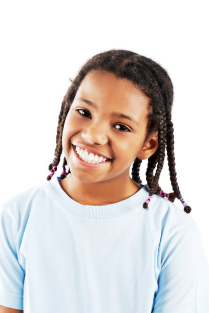 istock African American girl smiling. 175598602