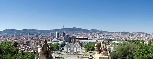 istock Barcelona panorama, Spain. 175600060