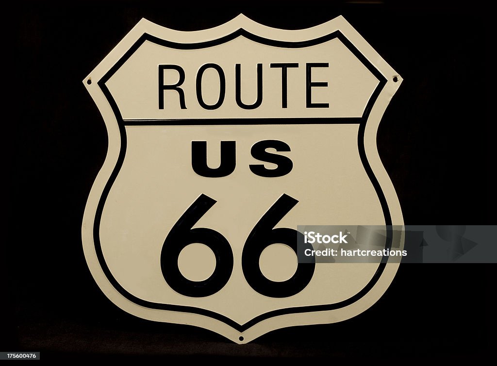 route 66 - Royalty-free Estrada 66 Foto de stock