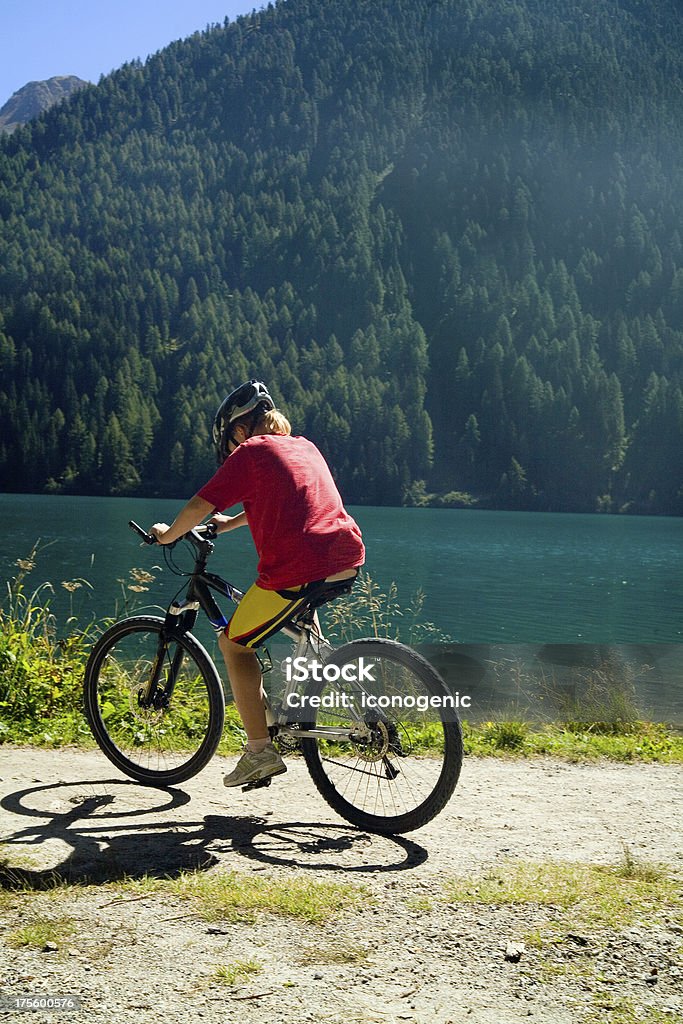 Bicicleta de Montanha - Royalty-free Alpes Europeus Foto de stock