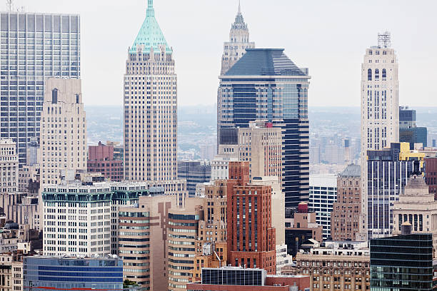 istock Skyscrapers in a city 175601079