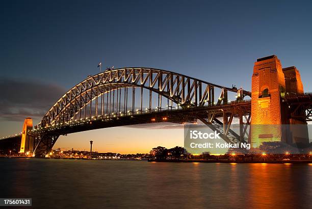 Sydney Harbour Bridge - Fotografie stock e altre immagini di Australia - Australia, Blu, Blu scuro