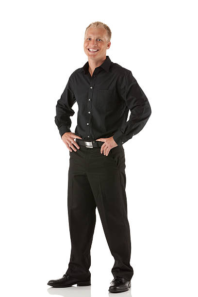 istock Confident businessman standing with his arms akimbo 175601435