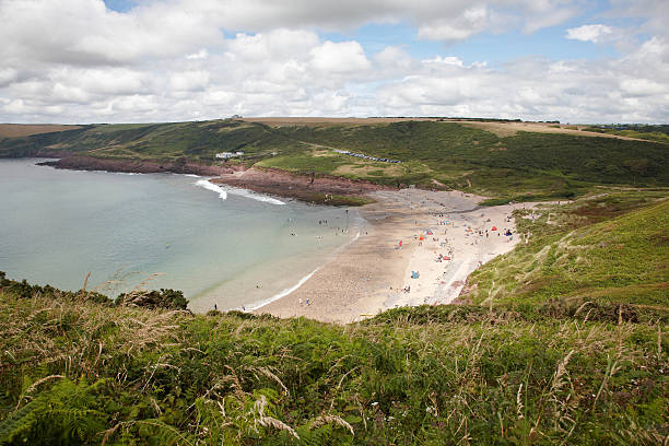 istock Pembrokeshore rocky coastline at Manorbier Beach 175601616