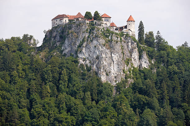 istock Hilltop fortress above Lake Bled 175601675