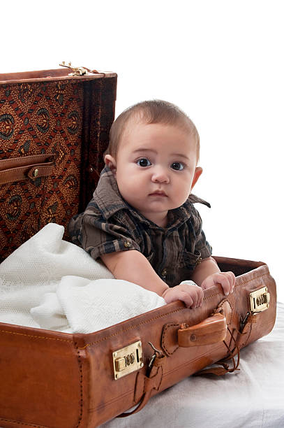 istock Cute Caucasian baby boy 175601935