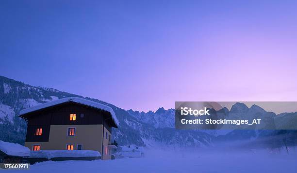 Sonnenuntergang Im Winter Landschaft Stockfoto und mehr Bilder von Abenddämmerung - Abenddämmerung, Alpen, Alt