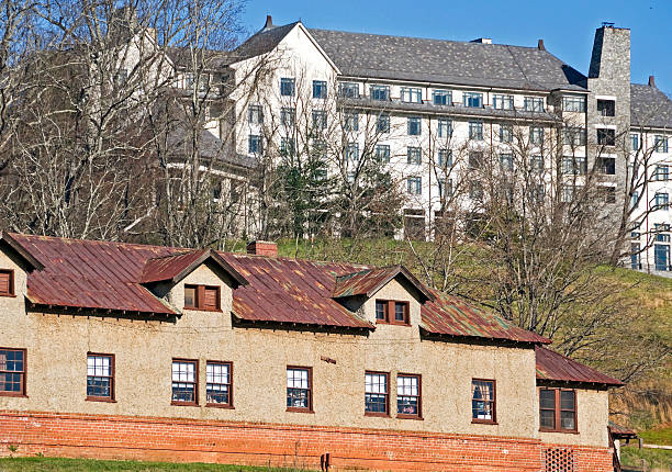 istock Farm building and hotel in North Carolina 175601983