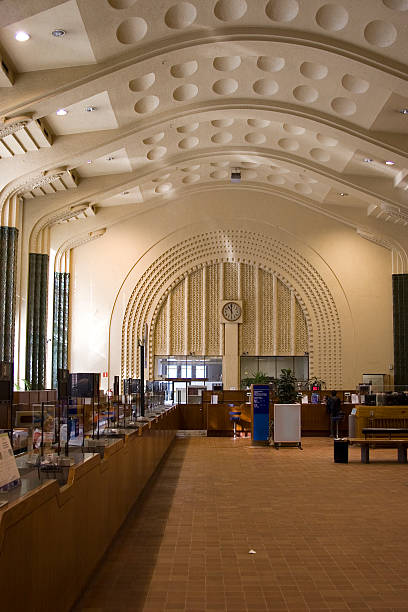 istock Ticket booking hall, Helsinki railway station, Finland 175602139
