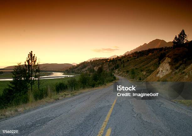 Scenic Drive On A Backroad Stock Photo - Download Image Now - Canada, Asphalt, Broken