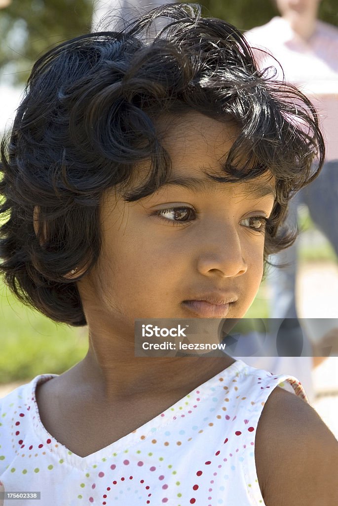 Beatiful pequena Menina Indiana - Royalty-free Beleza Foto de stock