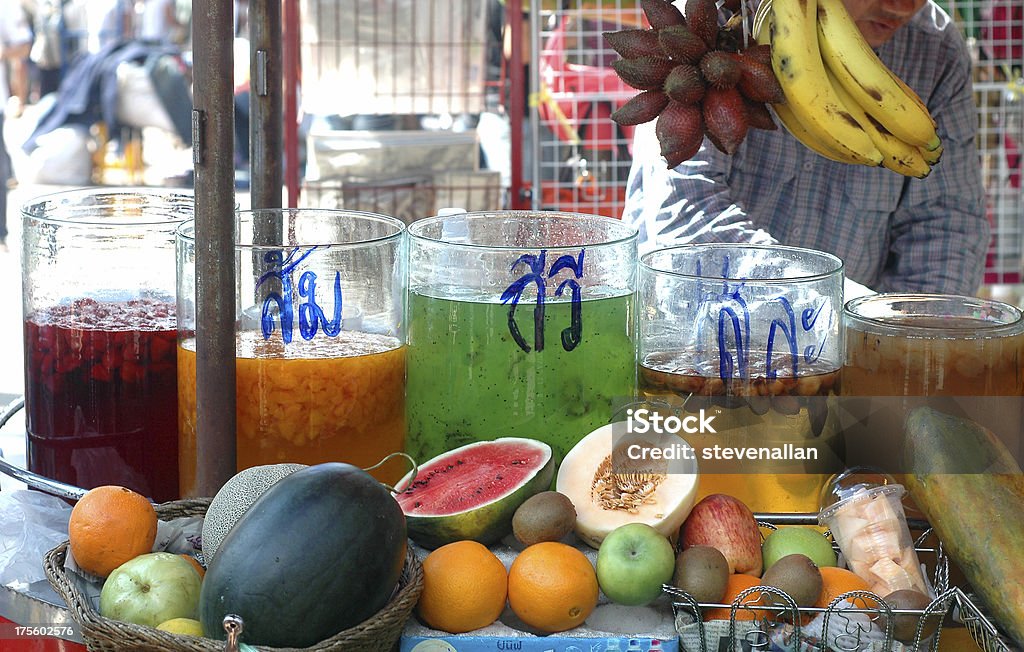 Bangkok Fruit drinks stall Bangkok ThailandPlease view other related images of mine Apple - Fruit Stock Photo