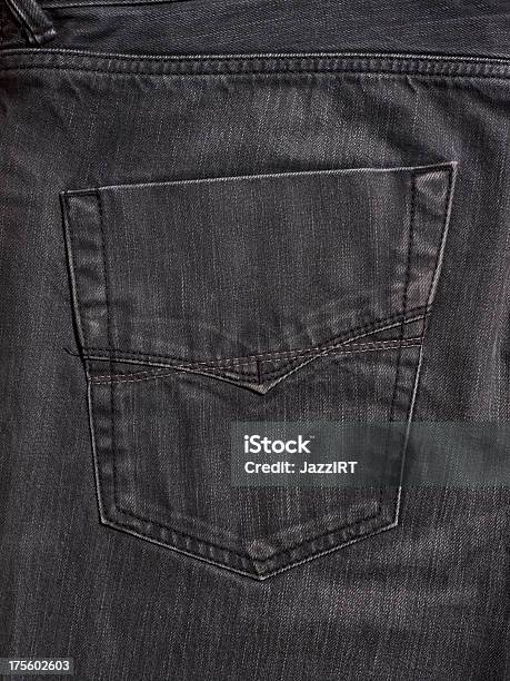 Backpocket Jeans Stockfoto und mehr Bilder von Abstrakt - Abstrakt, Blau, Draufsicht