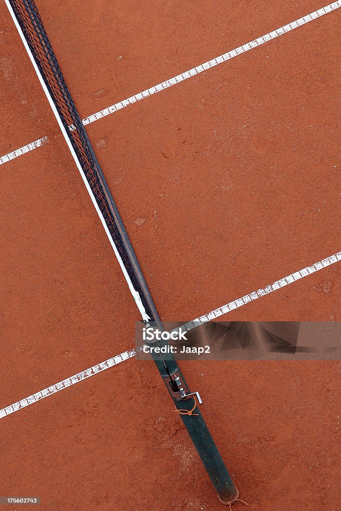 Führen zu einer Fragmentierung des Tennisplatz im Freien wie man von einem Schiedsrichter - Lizenzfrei Abstrakt Stock-Foto