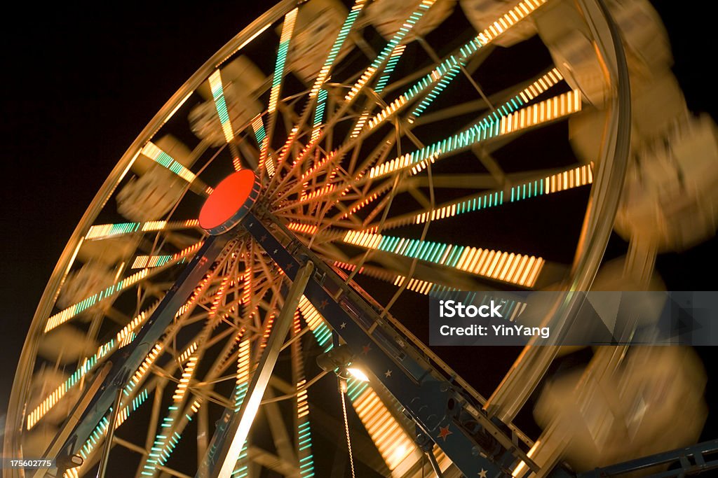 Ferris Wheel ナイトシーン Hz - 夜のロイヤリティフリーストックフォト