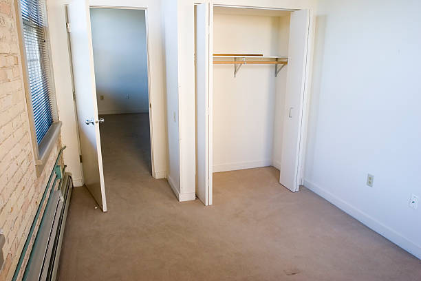 Empty Apartment stock photo