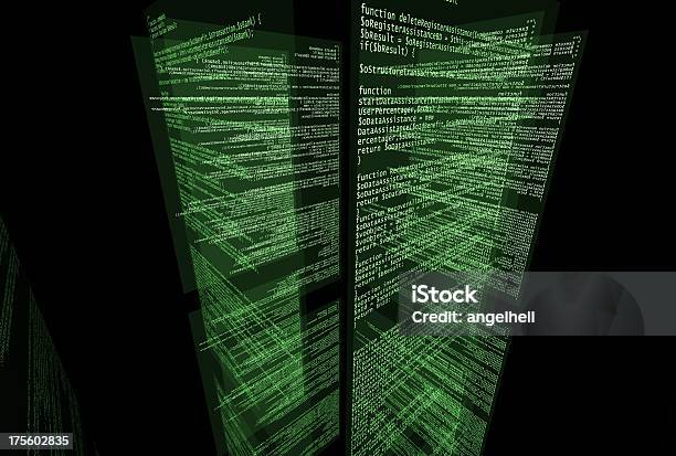 Schermi Con Codice Di Programma - Fotografie stock e altre immagini di Film - Film, Libertà, Tridimensionale