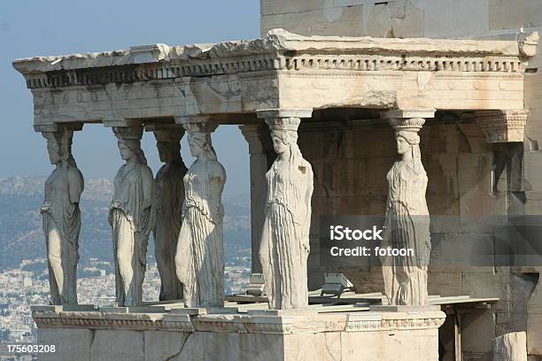 Caryatids Stock Photo - Download Image Now - Acropolis - Athens, Adult, Ancient