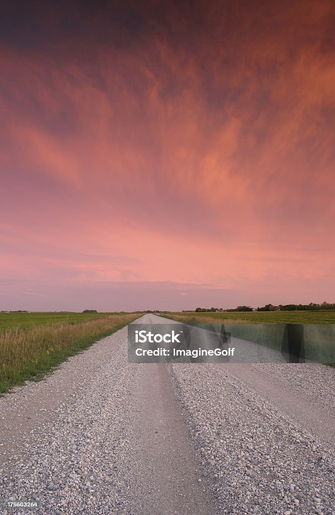 Prairie Road - Lizenzfrei Bildkomposition und Technik Stock-Foto