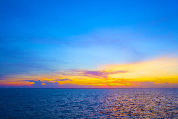 istock beautiful sunset in the tropical sea at summer time 175606376