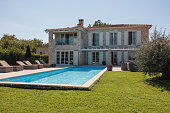 Beautiful Istrian Villa With A Pool On A Sunny Summer Day